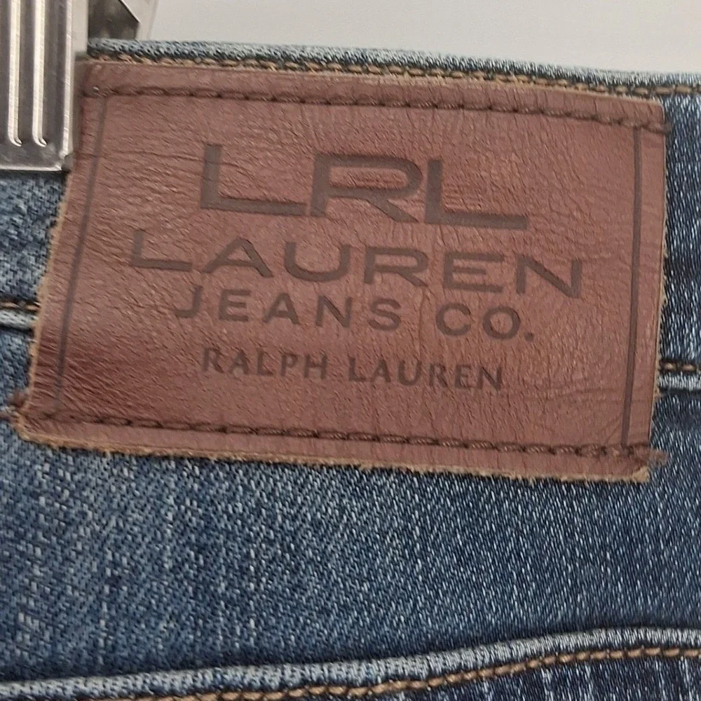 Lauren Ralph Lauren 18W Straight‎ Leg Jeans Stretch Denim Classic Fit Plus Size